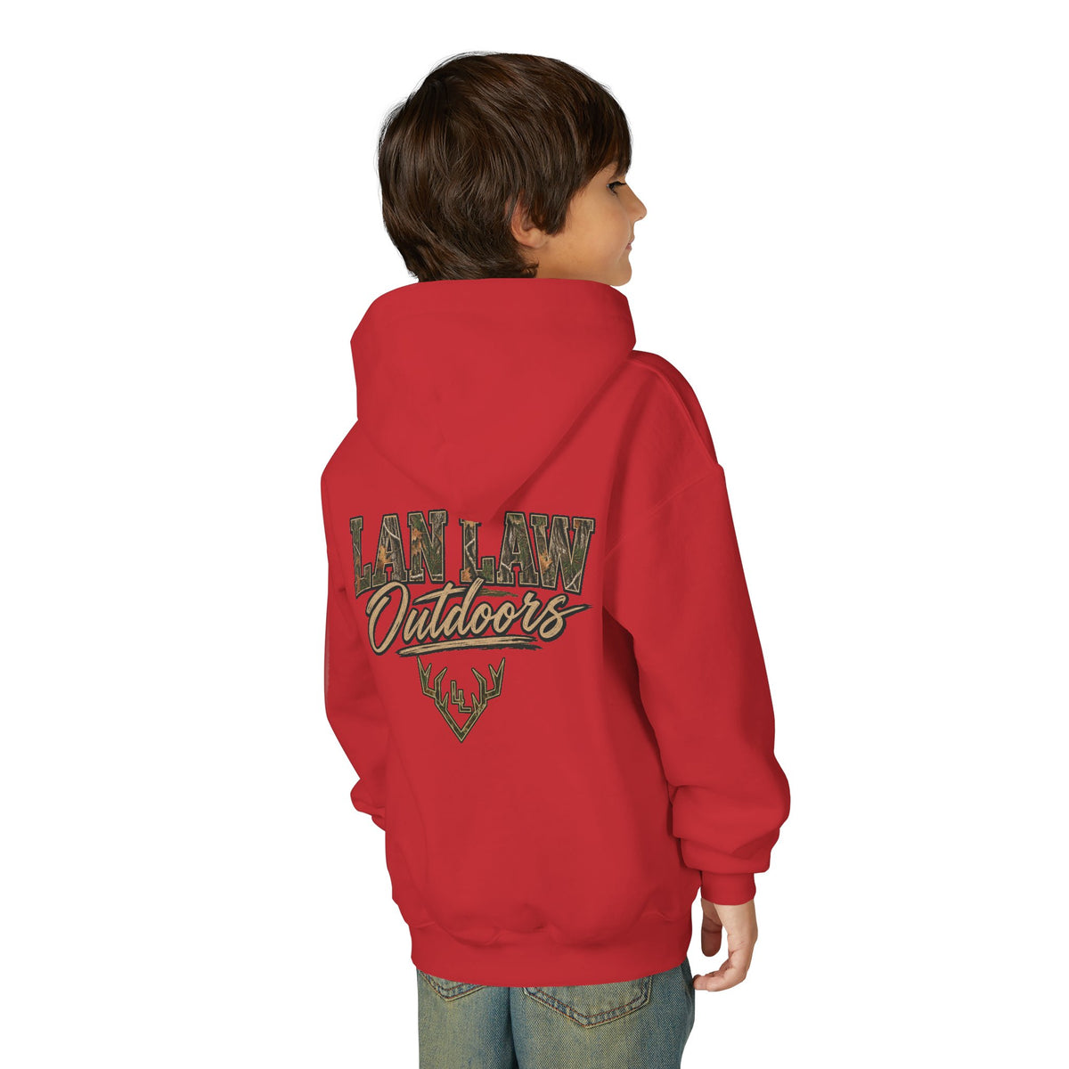 Camo Deer Antler Logo