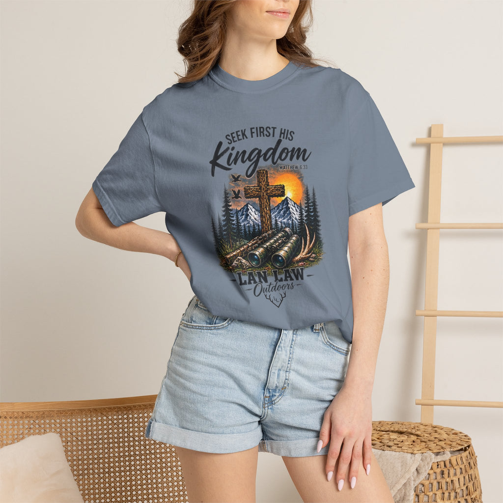 Seek First His Kingdom Cross Tee