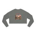 Desrt Sunset Cropped Sweatshirt