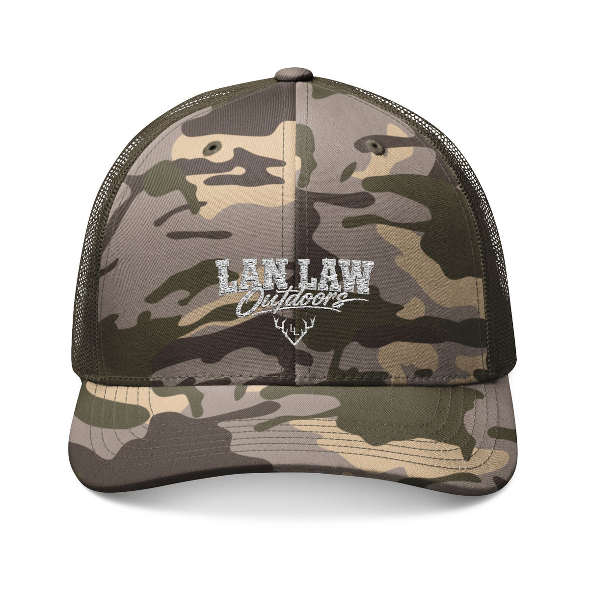 Camo Trucker Logo Hat