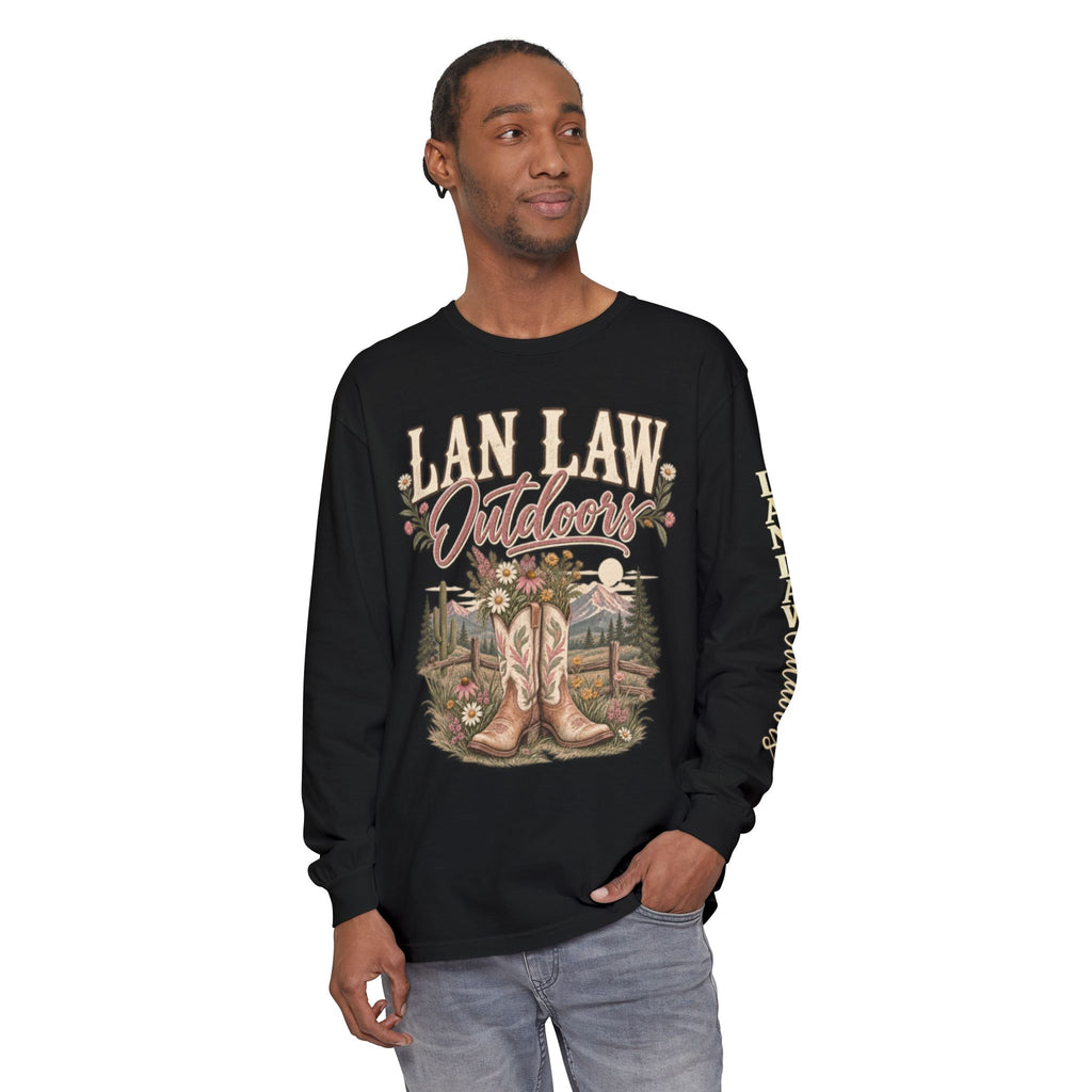 Cowgirl Boots Long Sleeve Tee