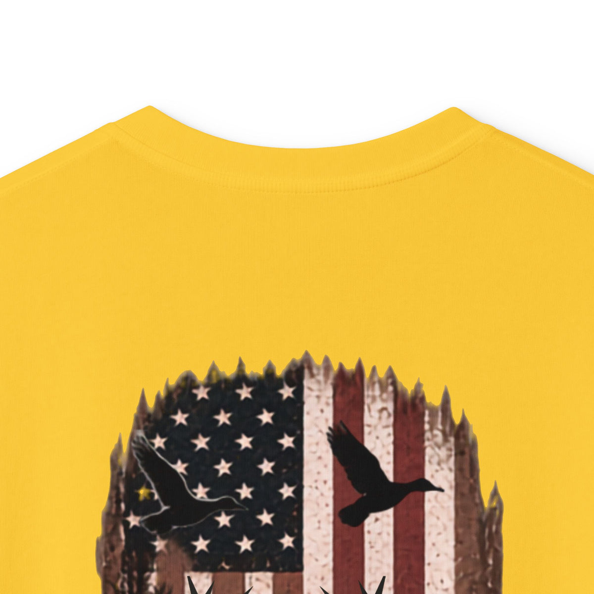 Camo American Flag Hunting Tee