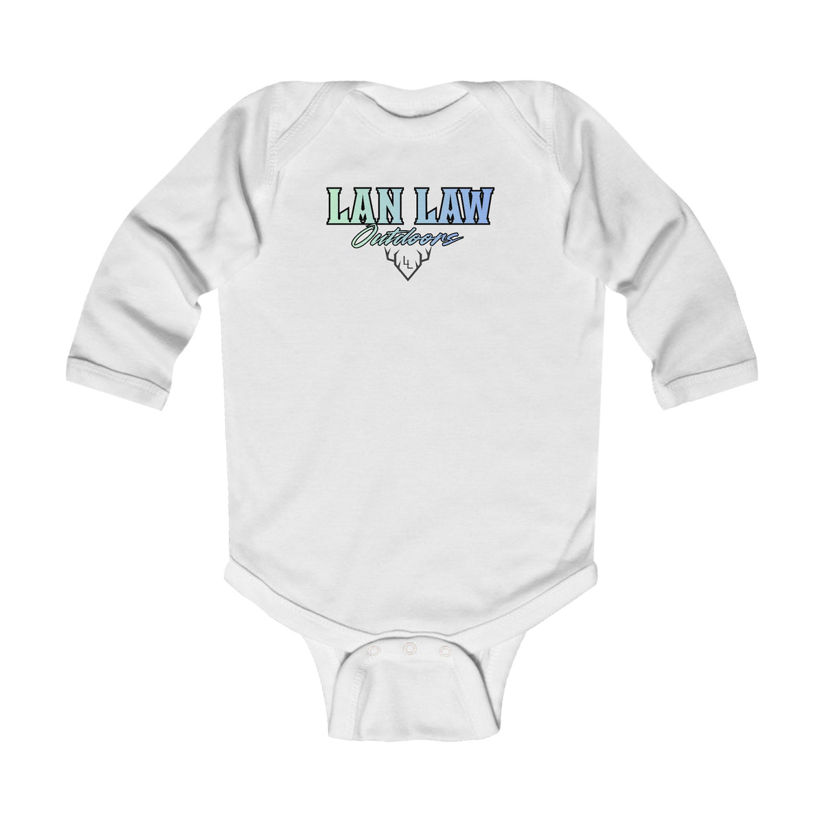 'Lan Law' Baby Long Sleeve Onesie