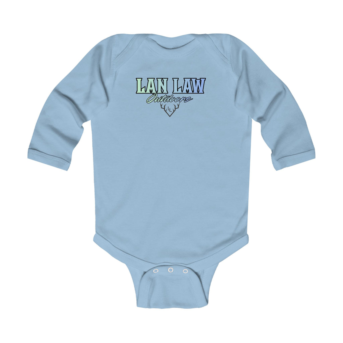 'Lan Law' Baby Long Sleeve Onesie
