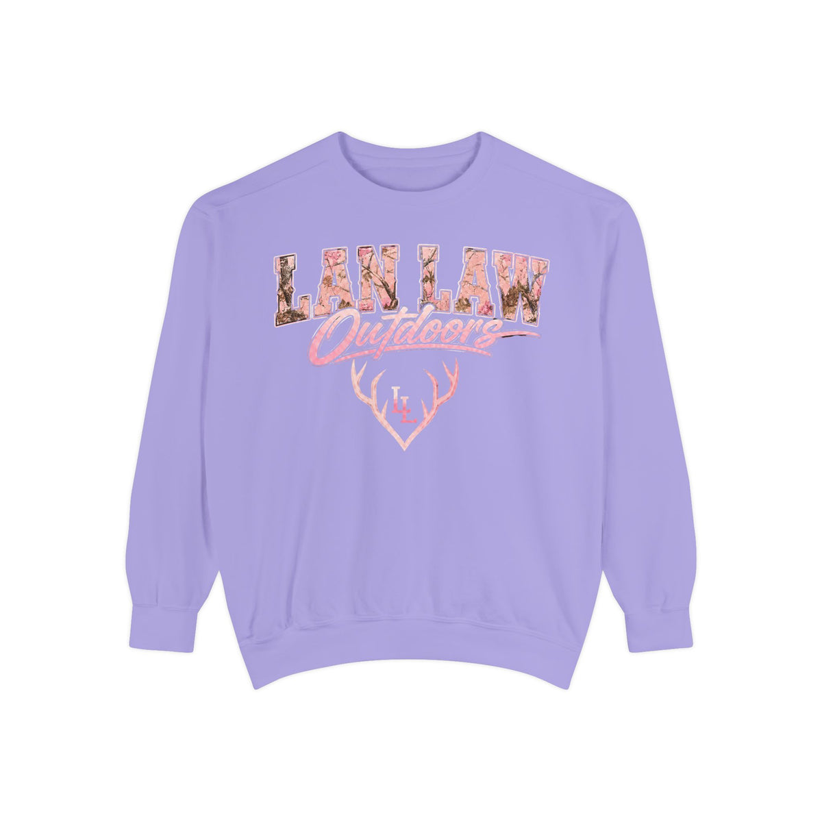 Pink Camo Logo Sweatshirt