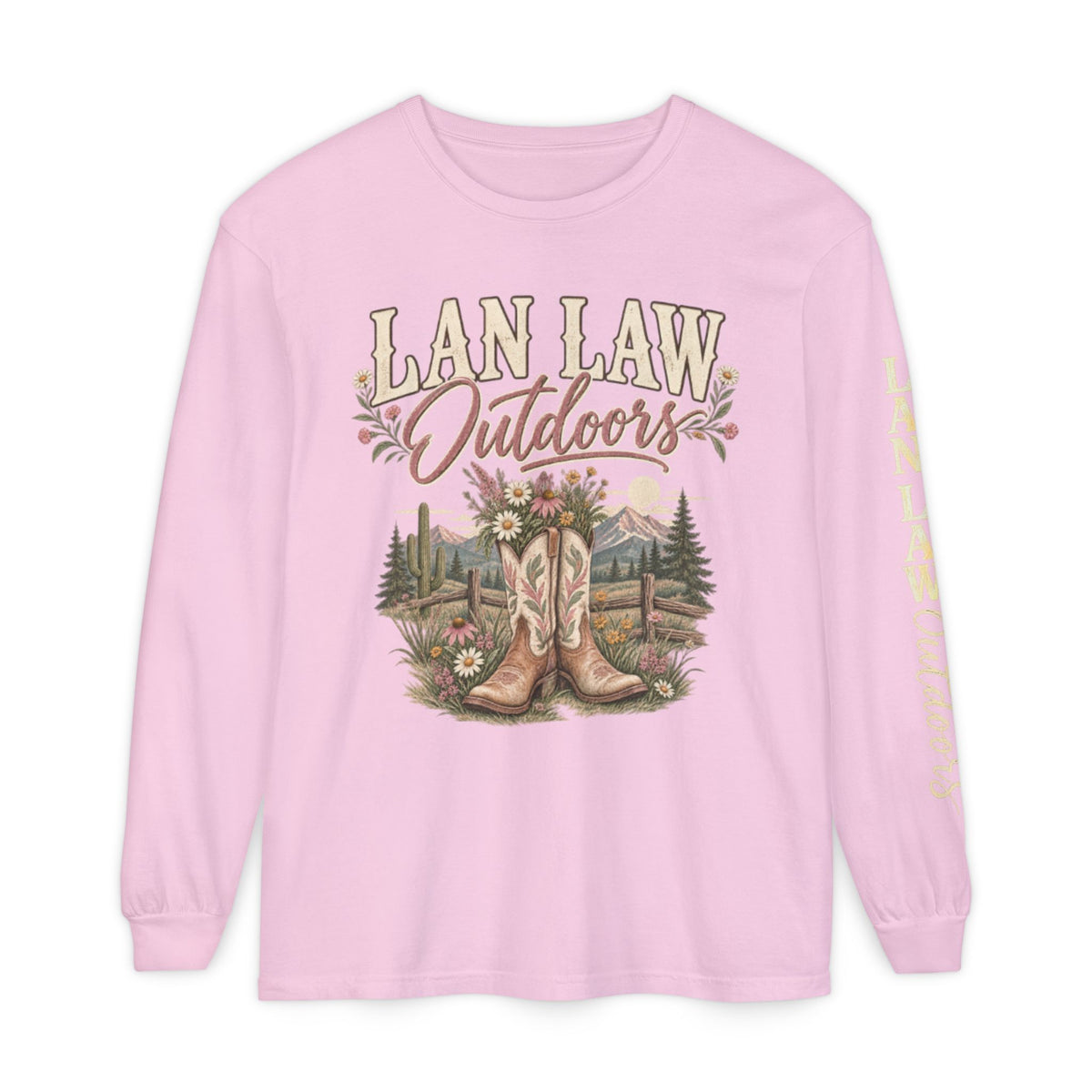 Cowgirl Boots Long Sleeve Tee