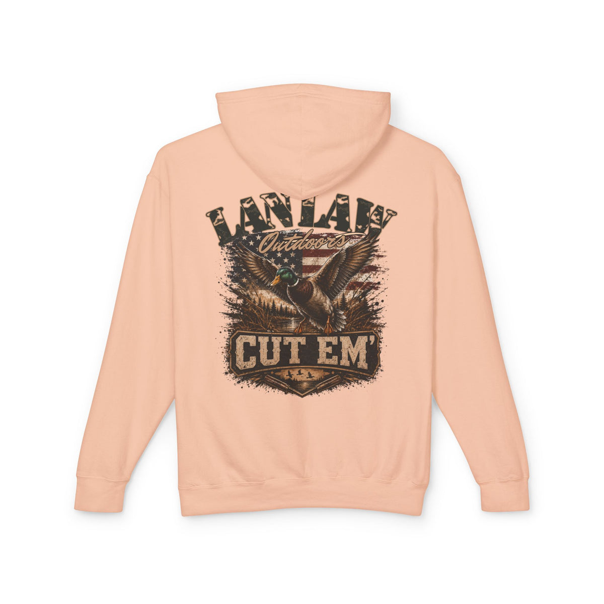'Cut 'Em' Vintage Duck Hoodie