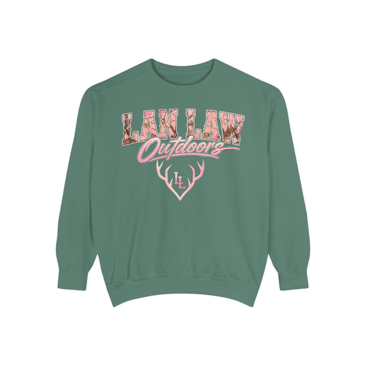 Pink Camo Logo Sweatshirt