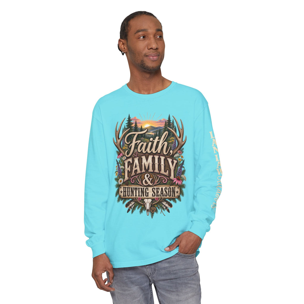 Faith, Family & Hunting Long Sleeve Tee