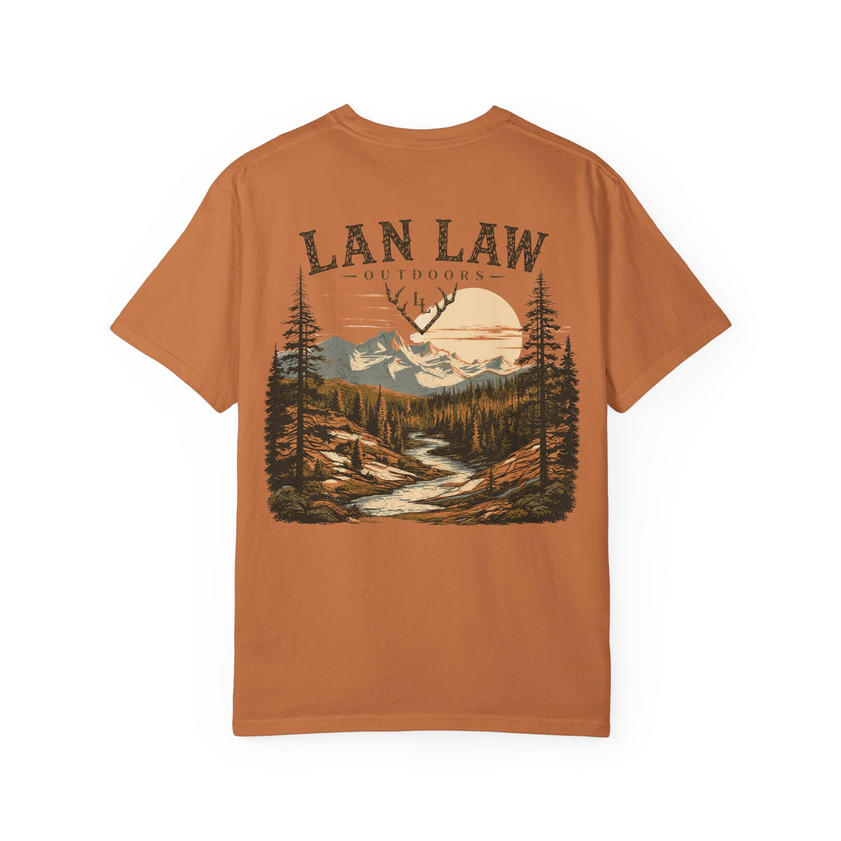 Vintage Mountain Deer Logo Tee