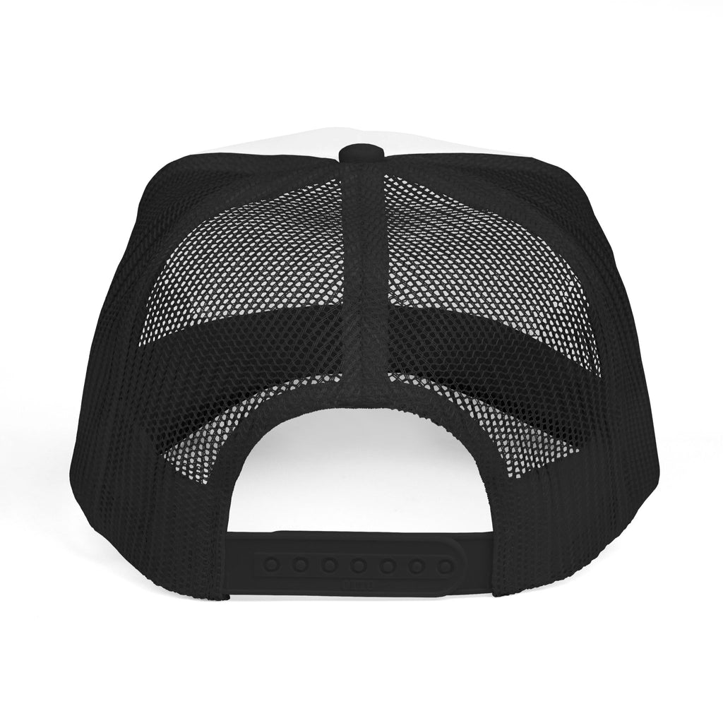 Trucker Hat — "Lan Law Outdoors" Floral Mesh Foam Cap