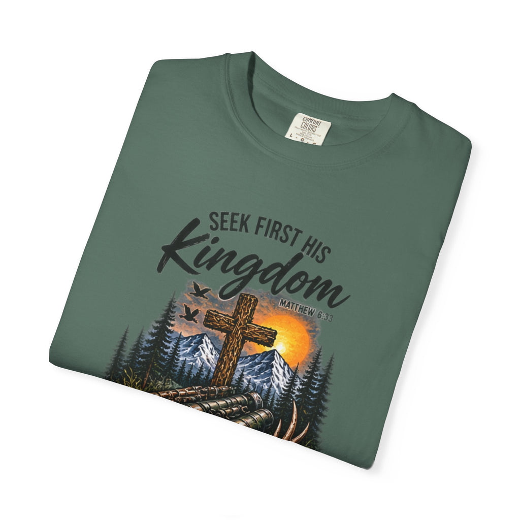 Seek First His Kingdom Cross Tee