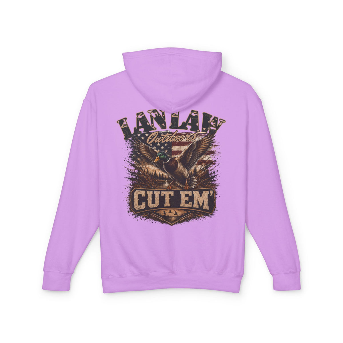 'Cut 'Em' Vintage Duck Hoodie