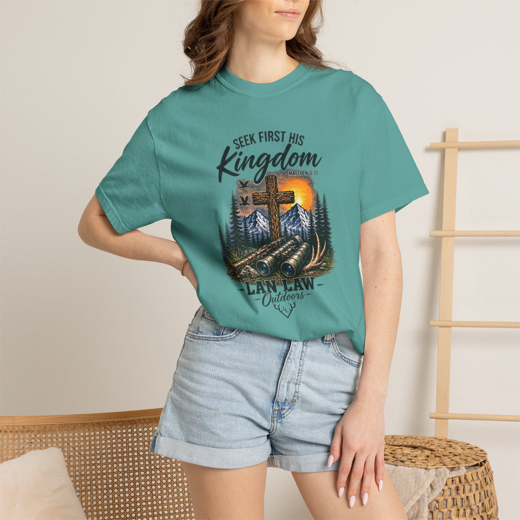 Seek First His Kingdom Cross Tee