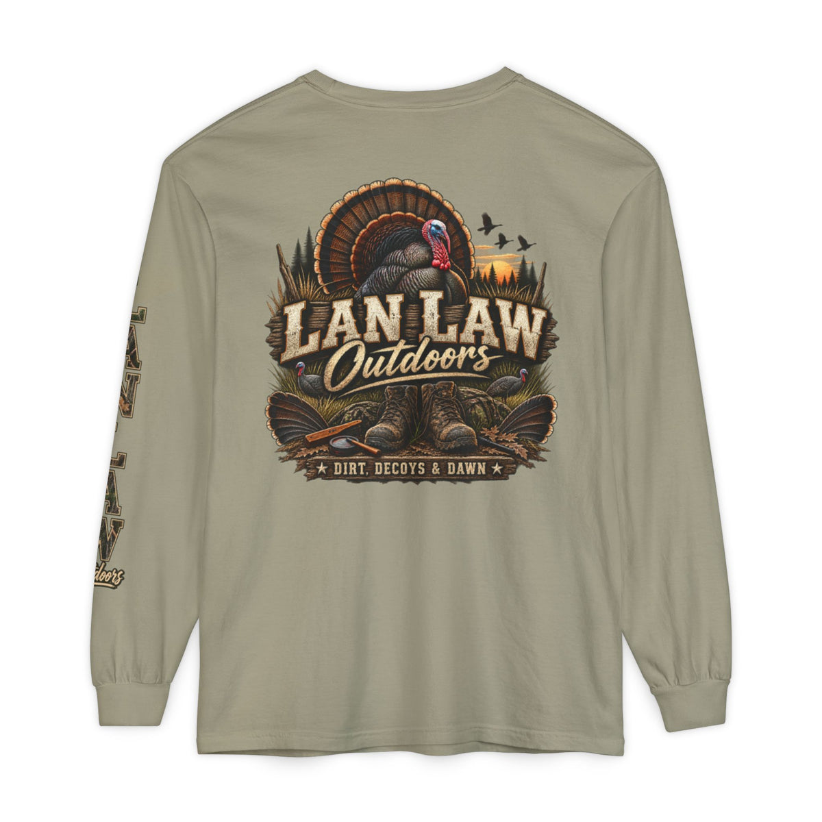 Lanlaw Outdoors Turkey Long Sleeve Tee