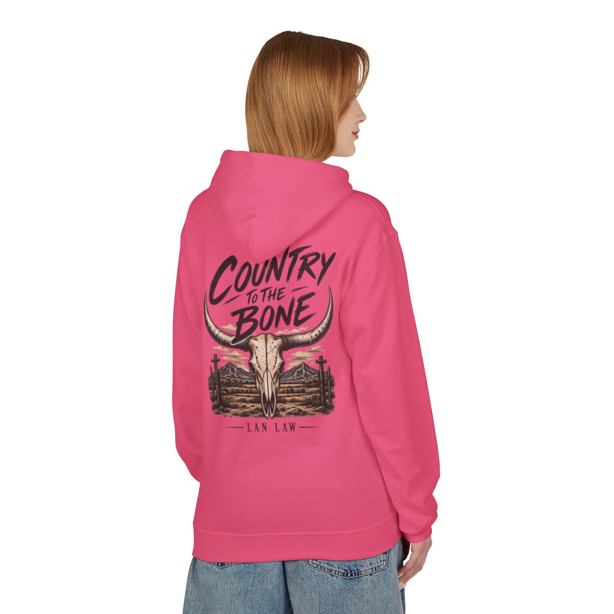 Country to the Bone Hoodie