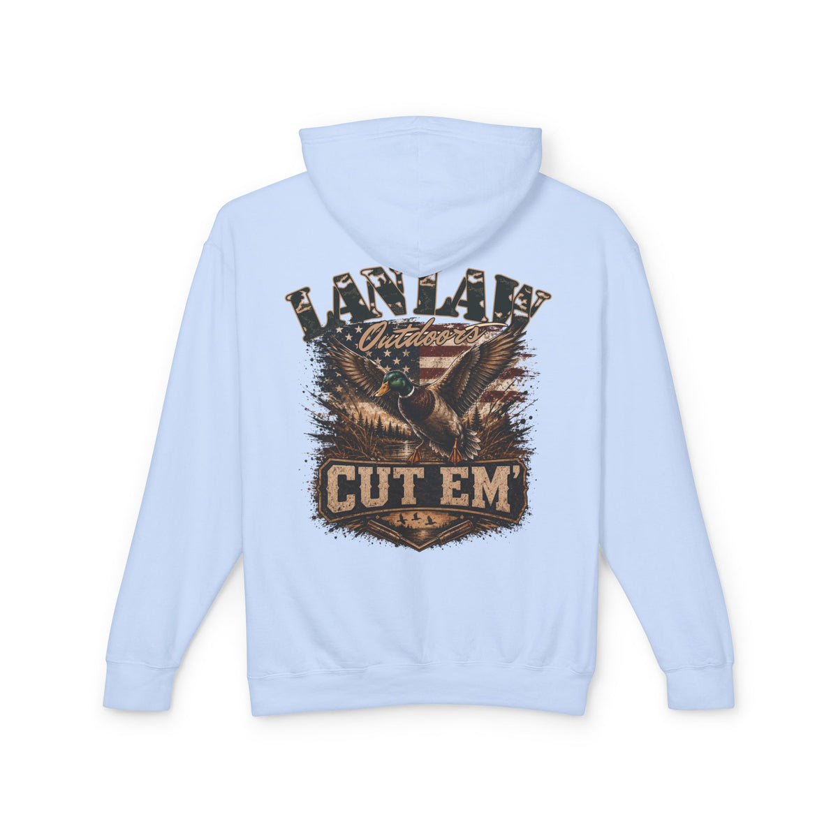 'Cut 'Em' Vintage Duck Hoodie