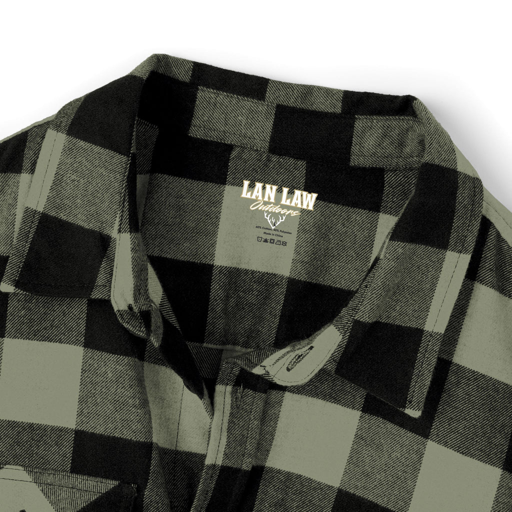 Cowgirl State of Mind Plaid Flannel Shirt