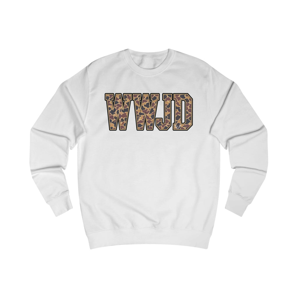 WWJD Camo Sweatshirt
