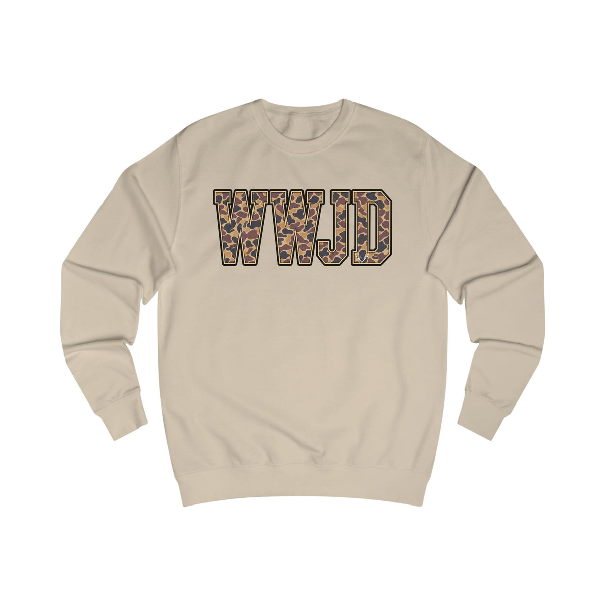 WWJD Camo Sweatshirt