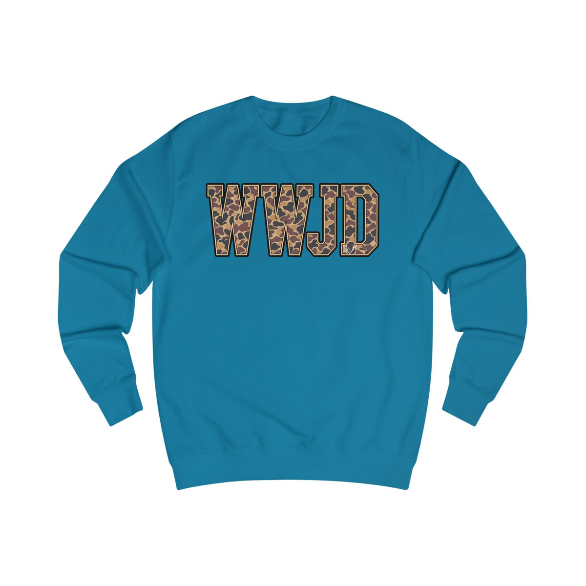 WWJD Camo Sweatshirt