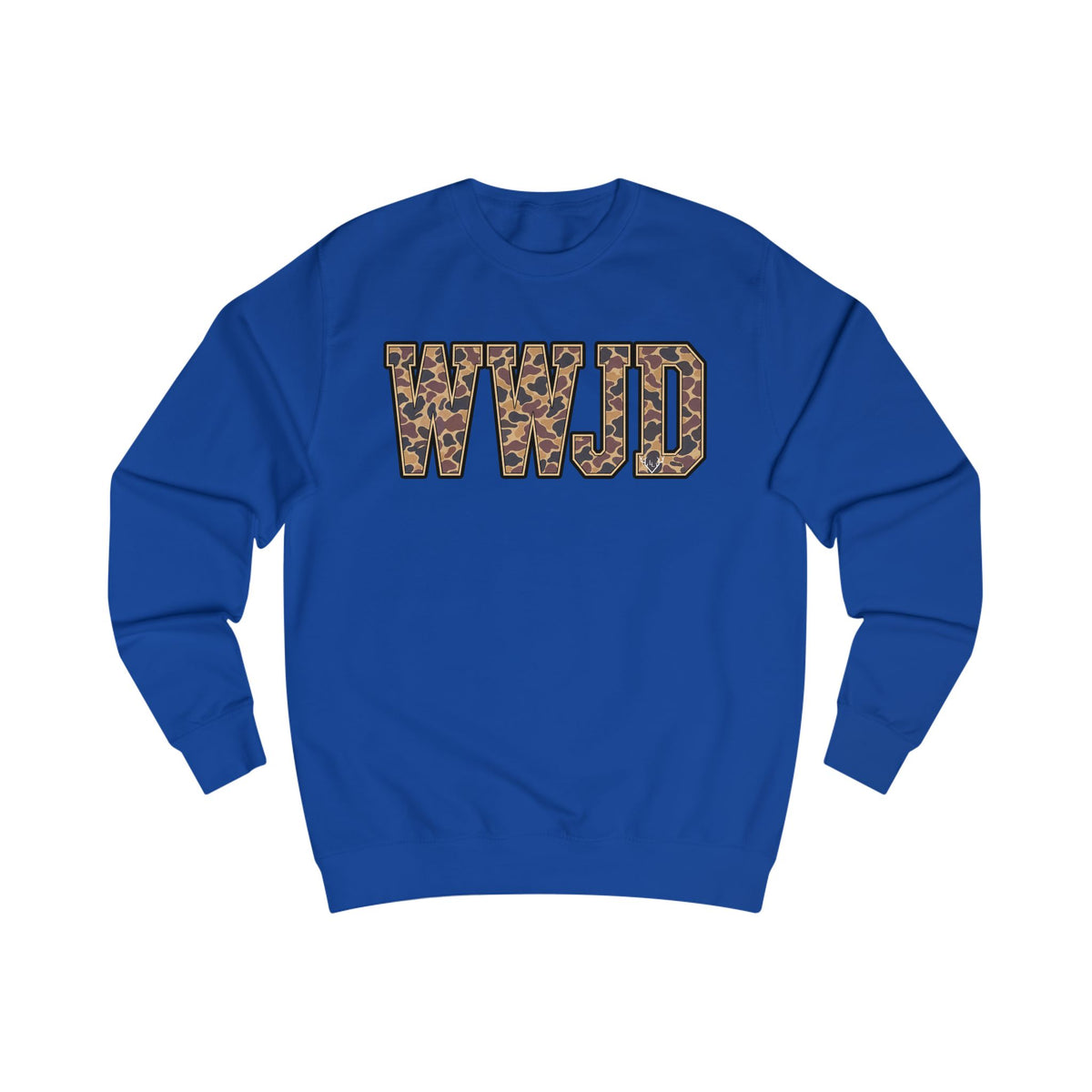 WWJD Camo Sweatshirt