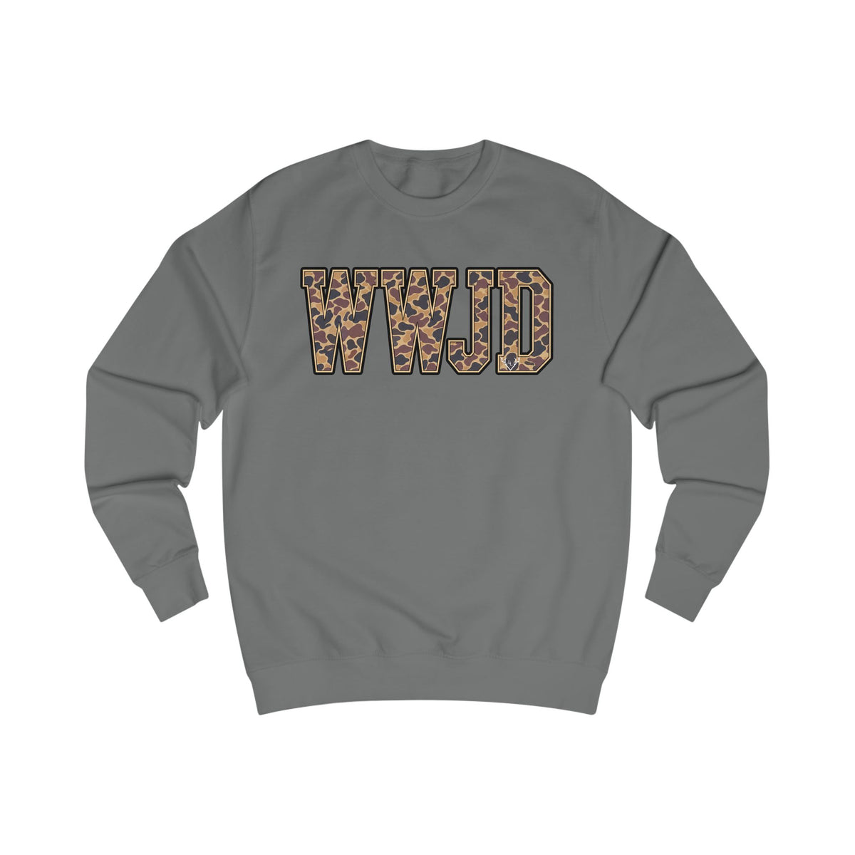WWJD Camo Sweatshirt
