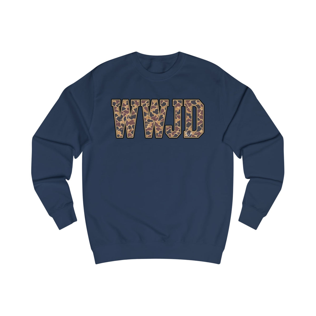 WWJD Camo Sweatshirt