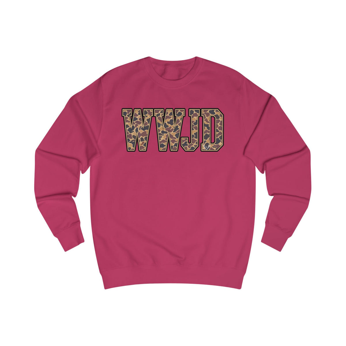 WWJD Camo Sweatshirt