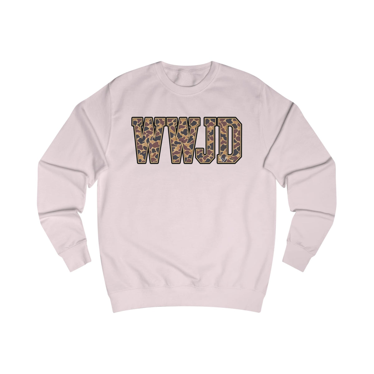 WWJD Camo Sweatshirt