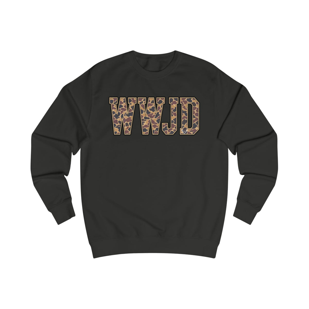 WWJD Camo Sweatshirt