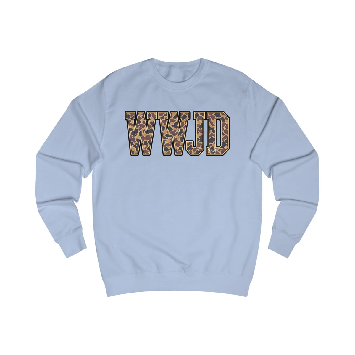 WWJD Camo Sweatshirt