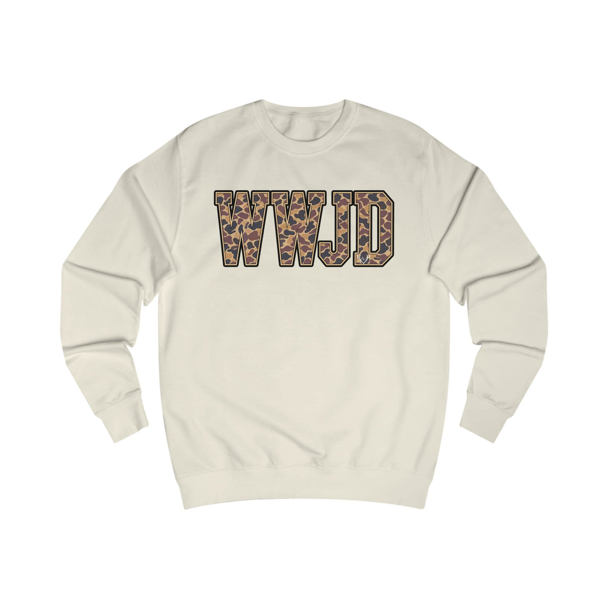 WWJD Camo Sweatshirt