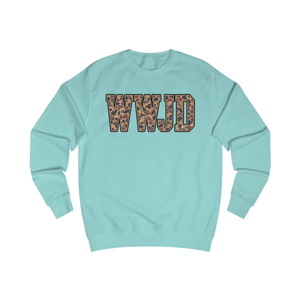 WWJD Camo Sweatshirt