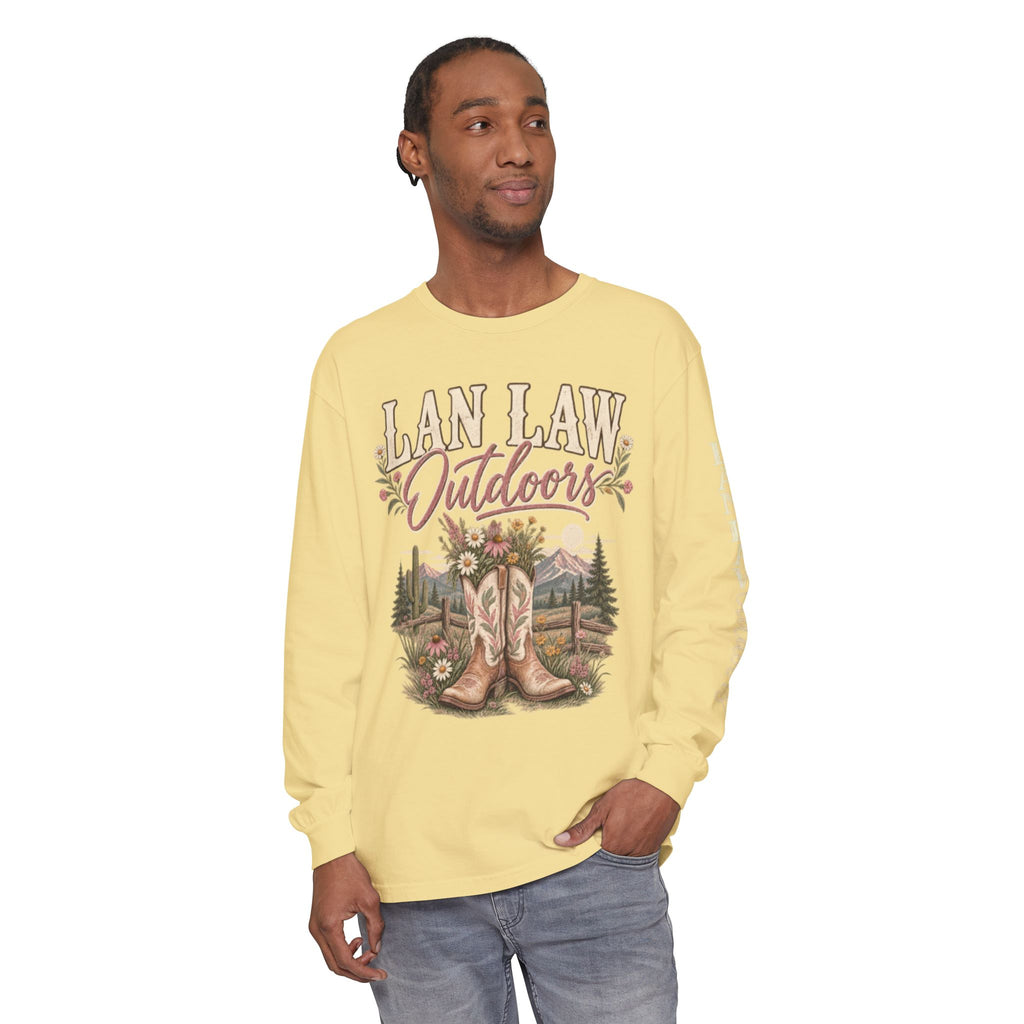 Cowgirl Boots Long Sleeve Tee