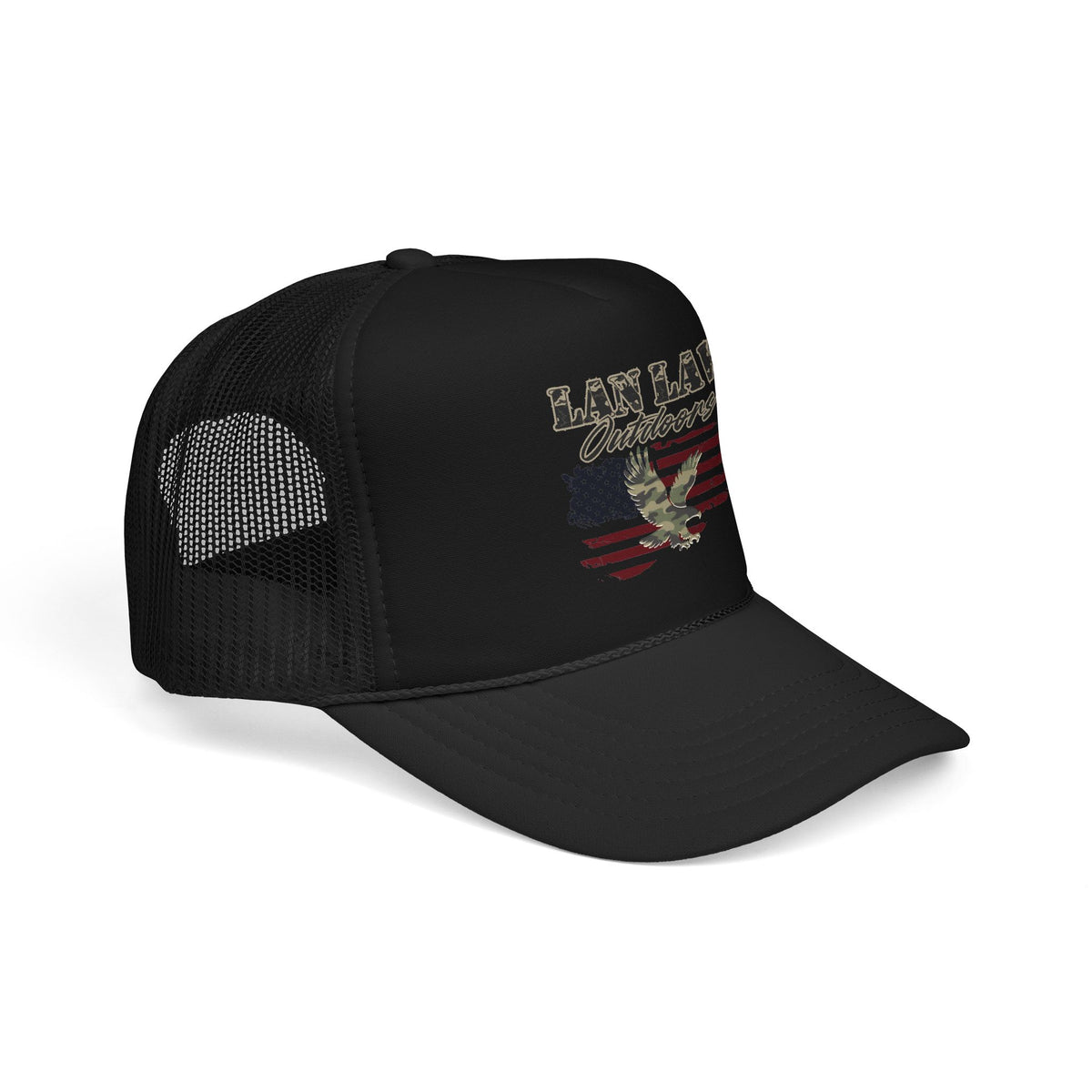 American Flag Eagle Trucker Hat
