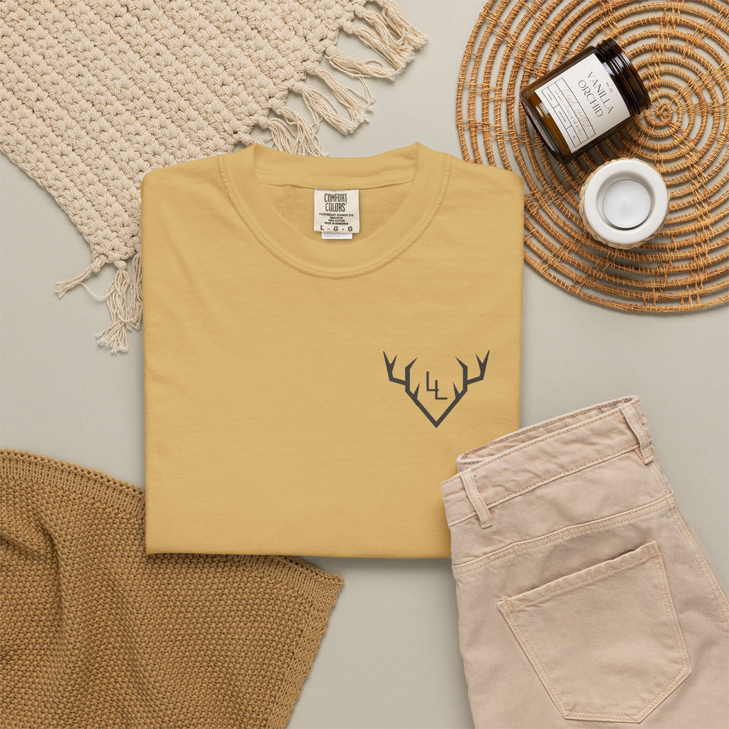 Vintage Mountain Deer Logo Tee