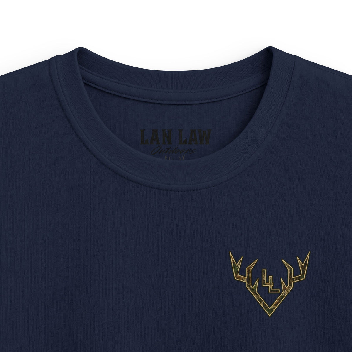 Camo American Flag Hunting Tee