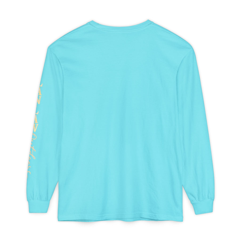 Outdoors Floral Antlers Long Sleeve Tee