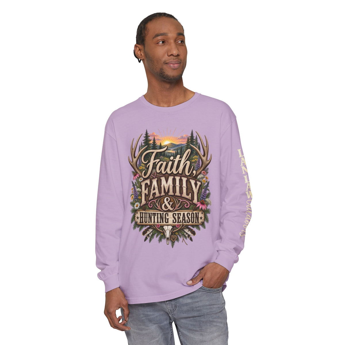 Faith, Family & Hunting Long Sleeve Tee