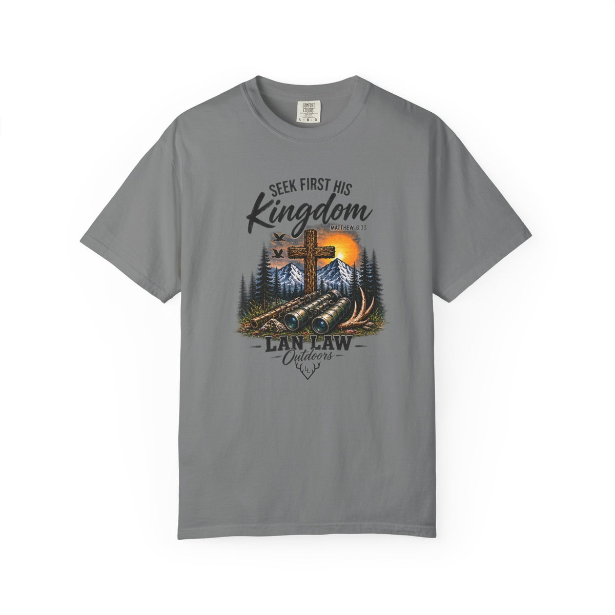 Seek First His Kingdom Cross Tee