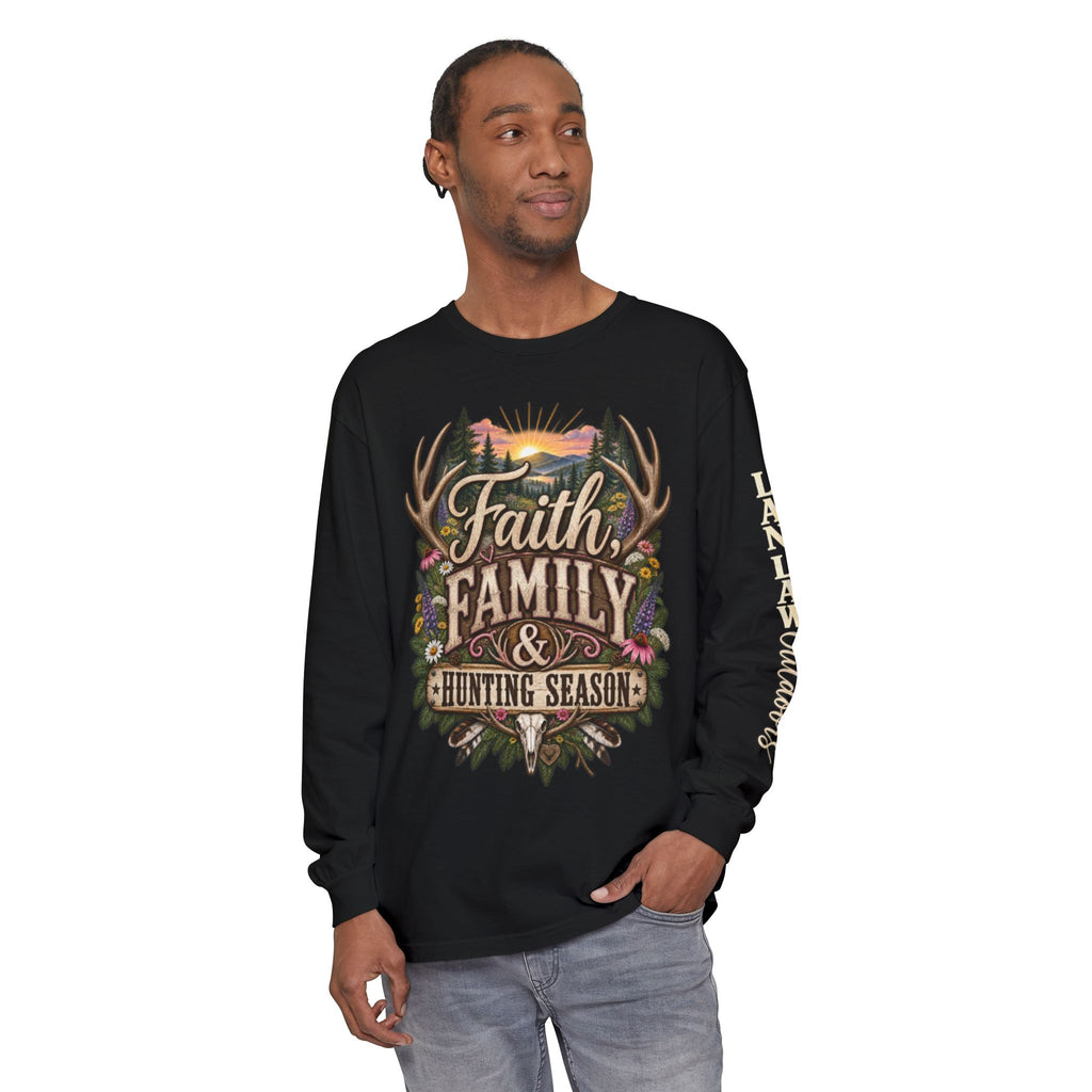 Faith, Family & Hunting Long Sleeve Tee