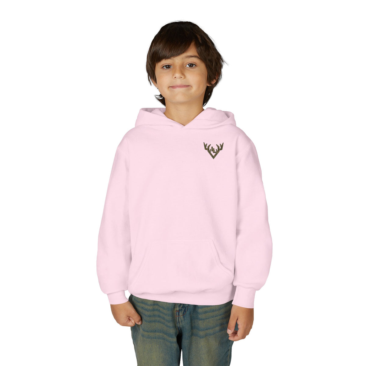 Camo Deer Antler Logo
