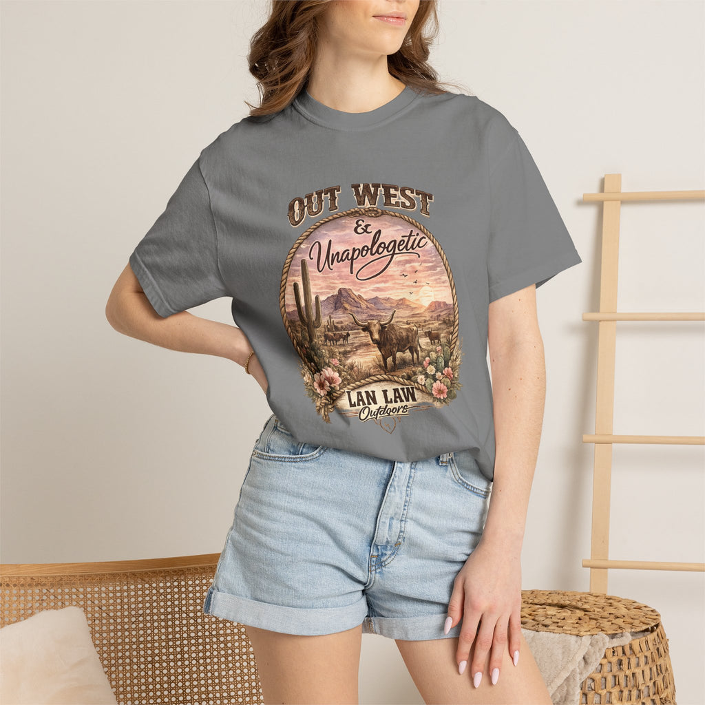 Out West & Unapologetic Tee
