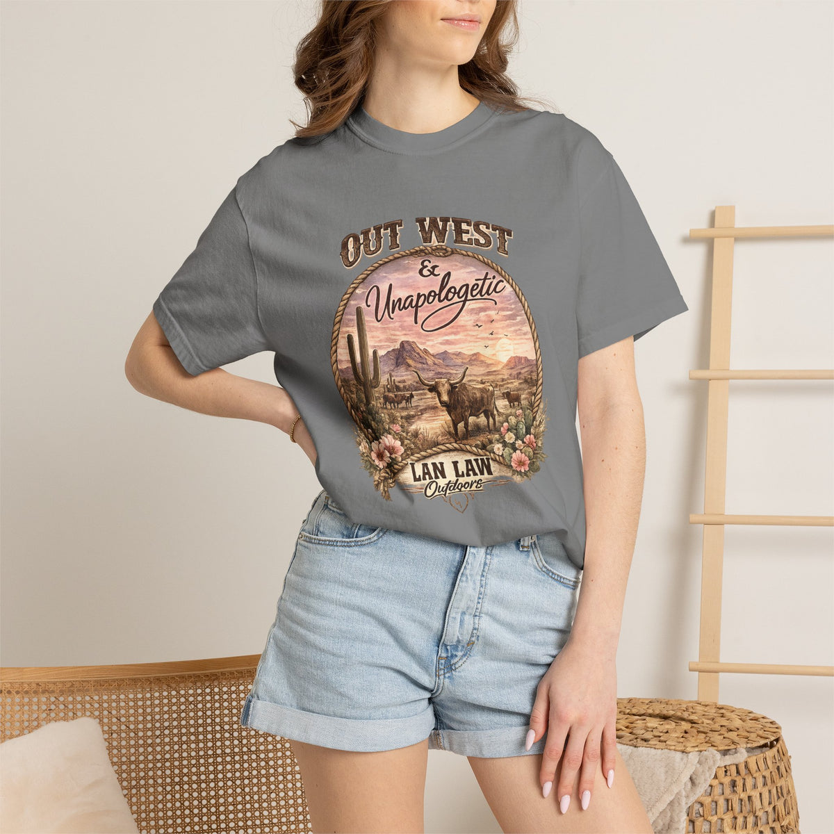 Out West & Unapologetic Tee