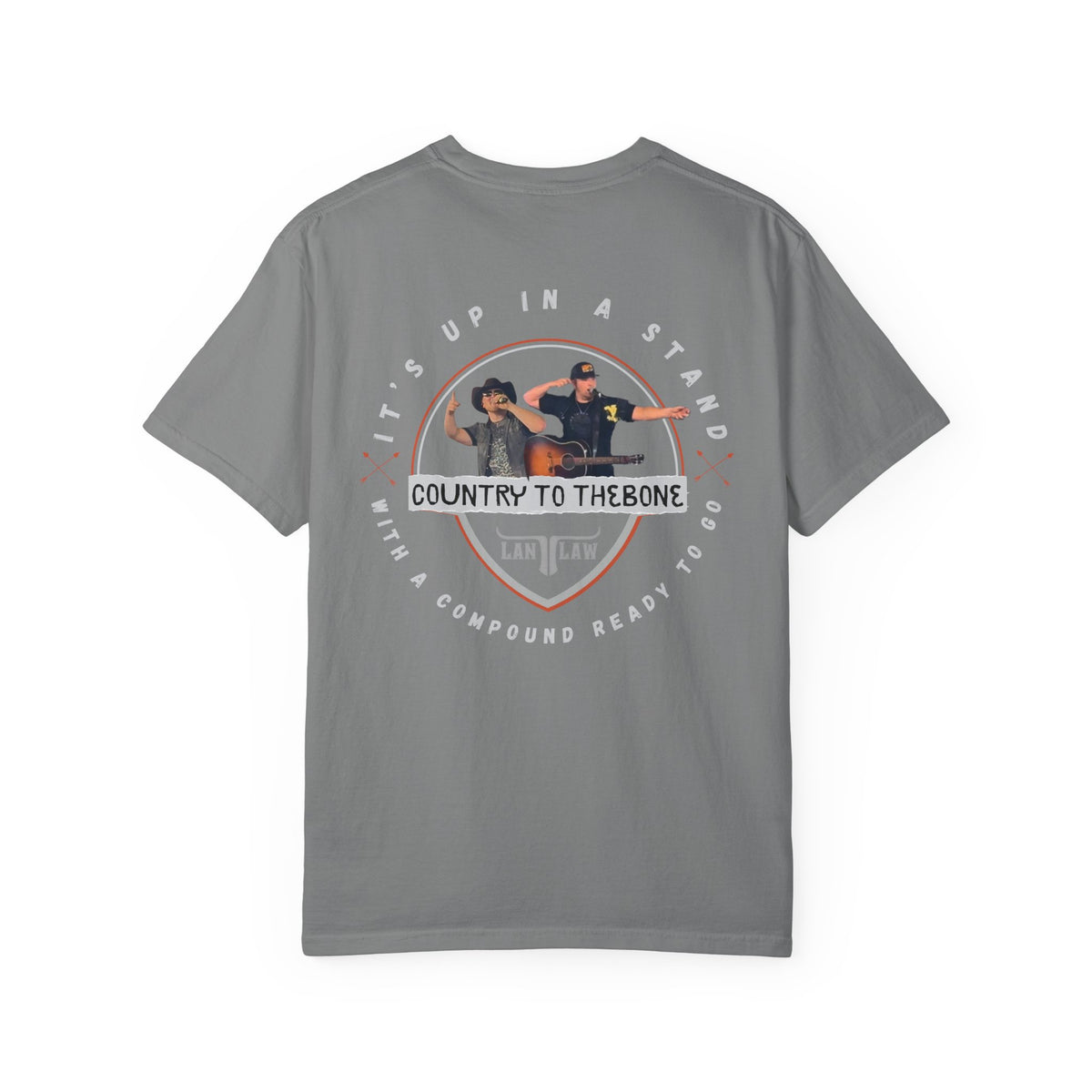 Country To The Bone Official LAN LAW Tee