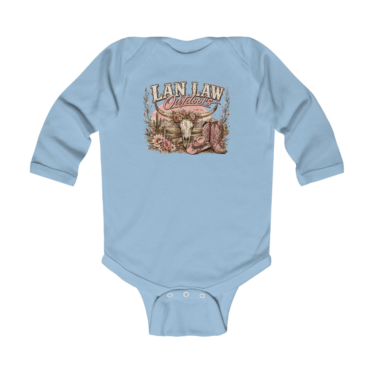 'Lil Ranch Rodeo' Western Baby Onesie