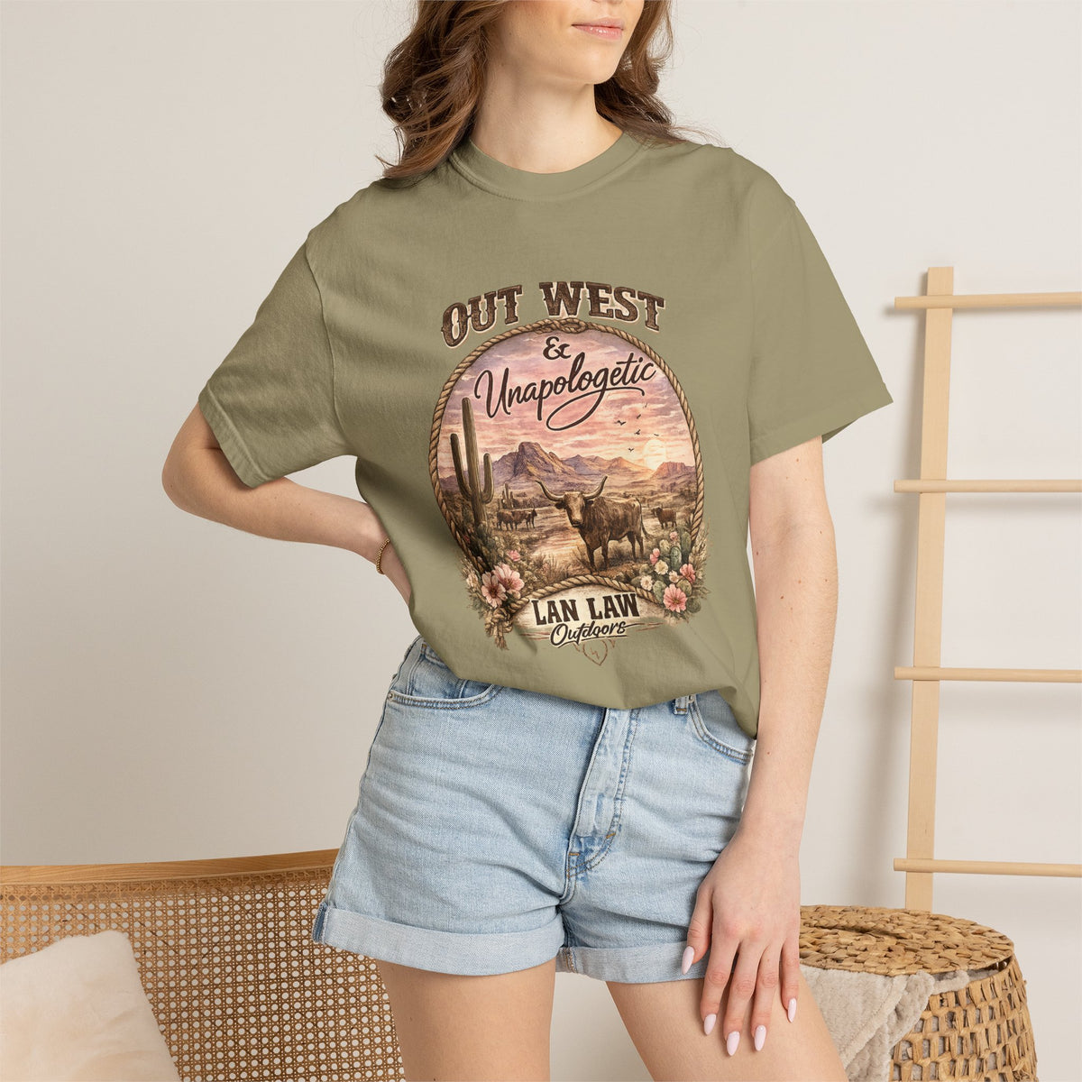 Out West & Unapologetic Tee
