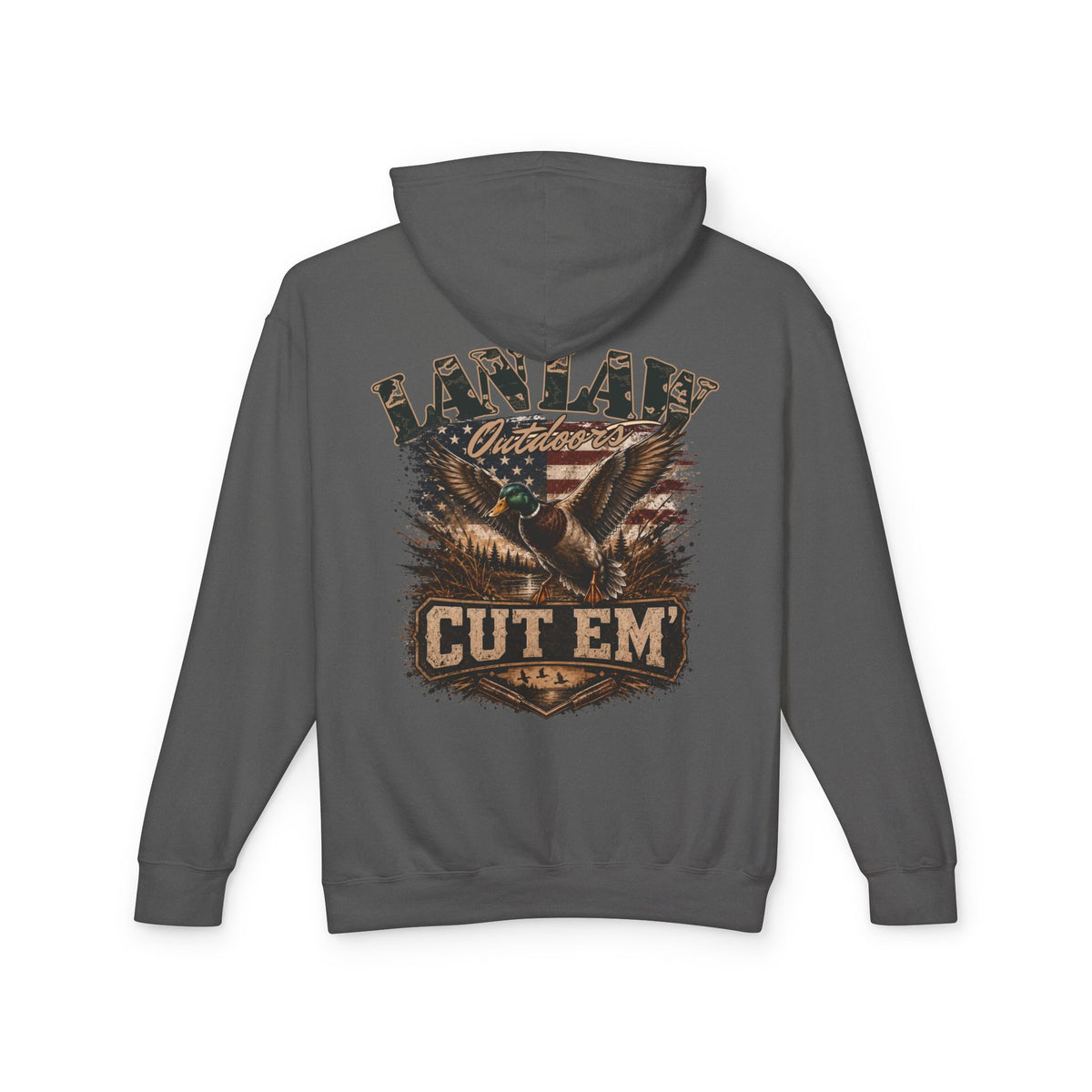 'Cut 'Em' Vintage Duck Hoodie