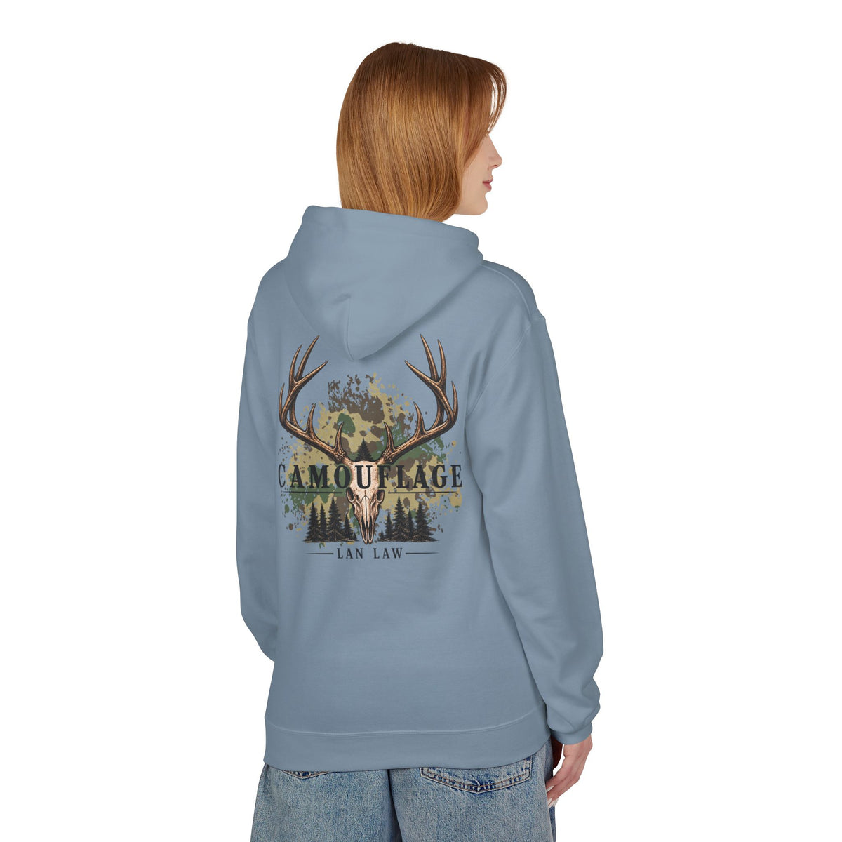 Camouflage Antlers Hoodie — 'Camouflage' Graphic Hunter Hoodie
